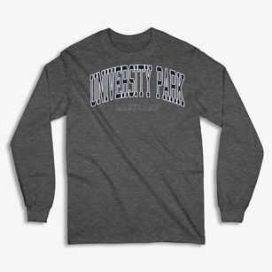 University Park Maryland Traditional Classic Long Sleeve T-Shirt
