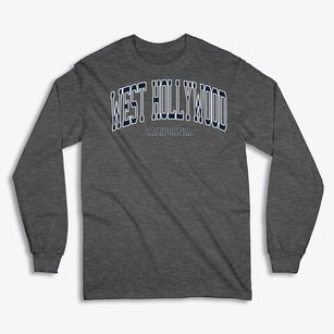 West Hollywood California Traditional Classic Long Sleeve T-Shirt