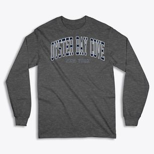 Oyster Bay Cove New York Traditional Classic Long Sleeve T-Shirt