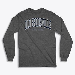 Old Brookville New York Traditional Classic Long Sleeve T-Shirt