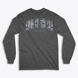 Avon-by-the-sea New Jersey Traditional Classic Long Sleeve T-Shirt