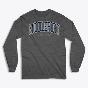 Middleport New York Traditional Classic Long Sleeve T-Shirt