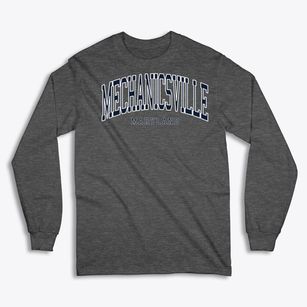Mechanicsville Maryland Traditional Classic Long Sleeve T-Shirt
