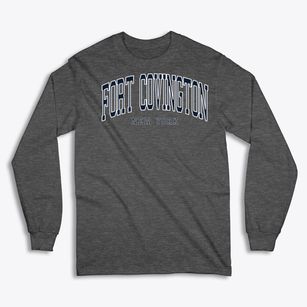 Fort Covington New York Traditional Classic Long Sleeve T-Shirt