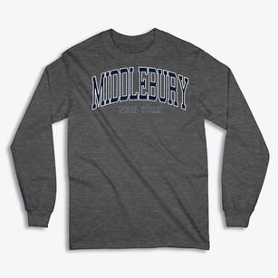 Middlebury New York Traditional Classic Long Sleeve T-Shirt