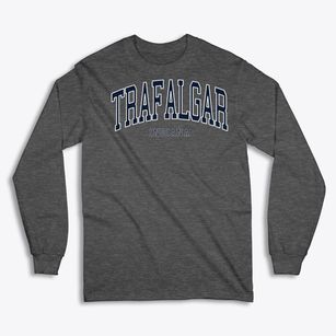 Trafalgar Indiana Traditional Classic Long Sleeve T-Shirt
