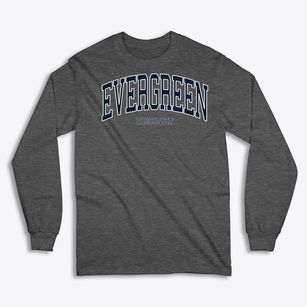 Evergreen Wisconsin Traditional Classic Long Sleeve T-Shirt