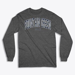 Fountain Green Utah Traditional Classic Long Sleeve T-Shirt