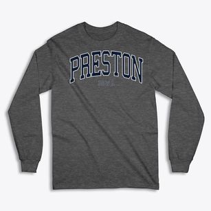 Preston Iowa Traditional Classic Long Sleeve T-Shirt