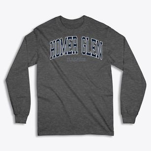 Homer Glen Illinois Traditional Classic Long Sleeve T-Shirt