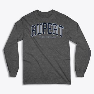 Rupert West Virginia Traditional Classic Long Sleeve T-Shirt