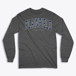 Plainfield New York Traditional Classic Long Sleeve T-Shirt