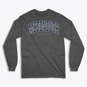 Mcdonough New York Traditional Classic Long Sleeve T-Shirt