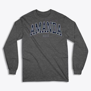 Amanda Ohio Traditional Classic Long Sleeve T-Shirt