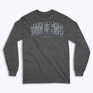 Town Of Pines Indiana Traditional Classic Long Sleeve T-Shirt
