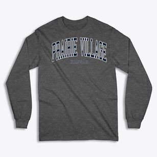 Prairie Village Kansas Traditional Classic Long Sleeve T-Shirt