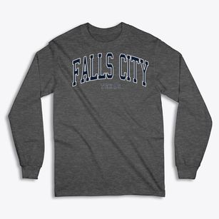 Falls City Texas Traditional Classic Long Sleeve T-Shirt