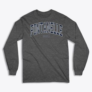 Fontanelle Iowa Traditional Classic Long Sleeve T-Shirt
