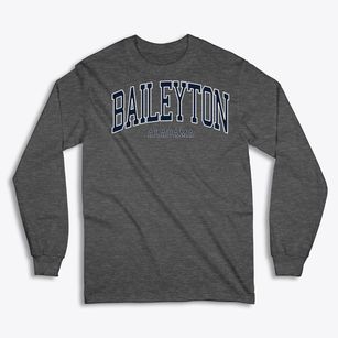 Baileyton Alabama Traditional Classic Long Sleeve T-Shirt