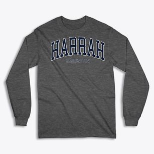 Harrah Washington Traditional Classic Long Sleeve T-Shirt