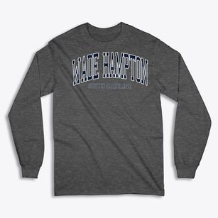 Wade Hampton South Carolina Traditional Classic Long Sleeve T-Shirt