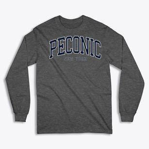 Peconic New York Traditional Classic Long Sleeve T-Shirt