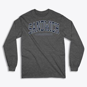Sandwich Massachusetts Traditional Classic Long Sleeve T-Shirt