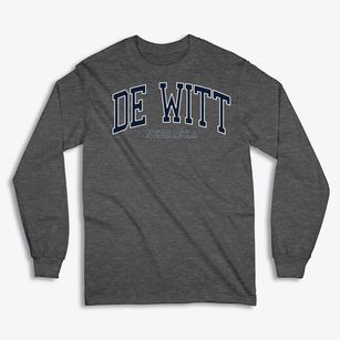 De Witt Nebraska Traditional Classic Long Sleeve T-Shirt