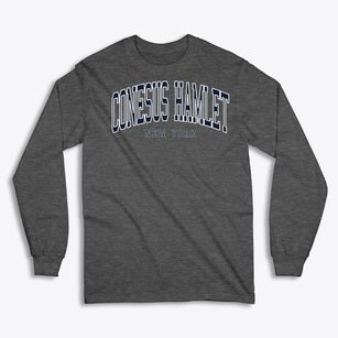 Conesus Hamlet New York Traditional Classic Long Sleeve T-Shirt
