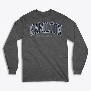 Hamilton North Carolina Traditional Classic Long Sleeve T-Shirt