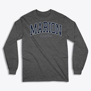 Marion Illinois Traditional Classic Long Sleeve T-Shirt