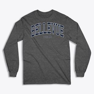 Bellevue Texas Traditional Classic Long Sleeve T-Shirt