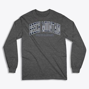 Beech Mountain North Carolina Traditional Classic Long Sleeve T-Shirt