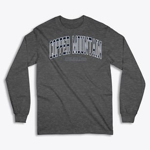 Copper Mountain Colorado Traditional Classic Long Sleeve T-Shirt