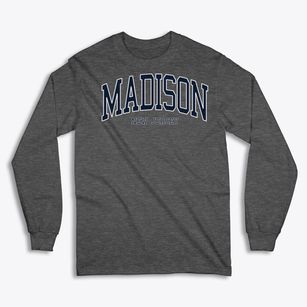 Madison New Jersey Traditional Classic Long Sleeve T-Shirt