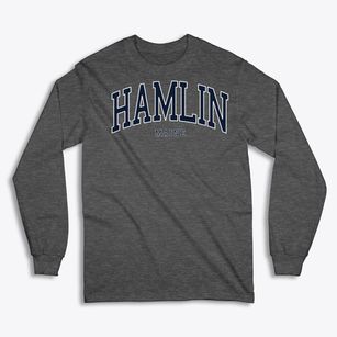 Hamlin Maine Traditional Classic Long Sleeve T-Shirt