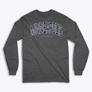 Minneapolis Minnesota Traditional Classic Long Sleeve T-Shirt