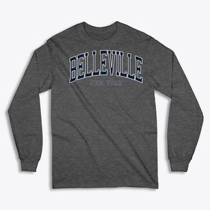 Belleville New York Traditional Classic Long Sleeve T-Shirt