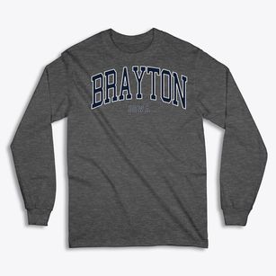 Brayton Iowa Traditional Classic Long Sleeve T-Shirt