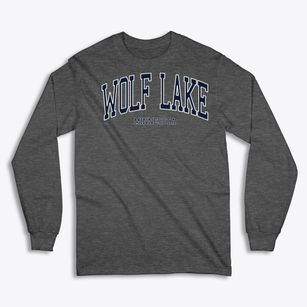 Wolf Lake Minnesota Traditional Classic Long Sleeve T-Shirt