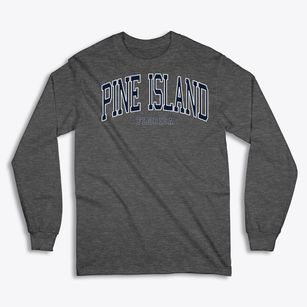 Pine Island Florida Traditional Classic Long Sleeve T-Shirt
