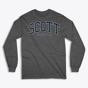 Scott Pennsylvania Traditional Classic Long Sleeve T-Shirt