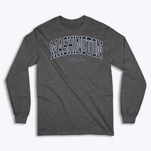 Washington Indiana Traditional Classic Long Sleeve T-Shirt