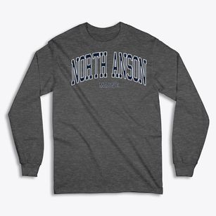 North Anson Maine Traditional Classic Long Sleeve T-Shirt