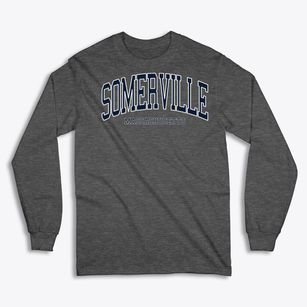 Somerville Massachusetts Traditional Classic Long Sleeve T-Shirt