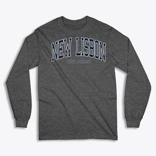 New Lisbon New Jersey Traditional Classic Long Sleeve T-Shirt