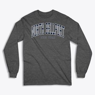 North Bellport New York Traditional Classic Long Sleeve T-Shirt