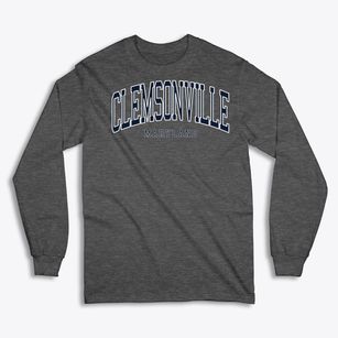 Clemsonville Maryland Traditional Classic Long Sleeve T-Shirt