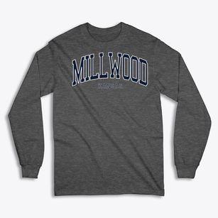 Millwood Kansas Traditional Classic Long Sleeve T-Shirt