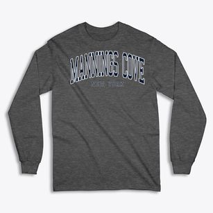 Mannings Cove New York Traditional Classic Long Sleeve T-Shirt